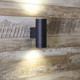 GU10 Black UP Down Wall Light 35W IP54 GU10 Black UP Down Wall Light 35W IP54